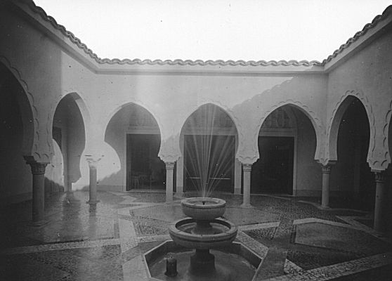 Patio de la Résidence